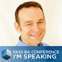 Scott's Speaking at the PASS BA Conferece
